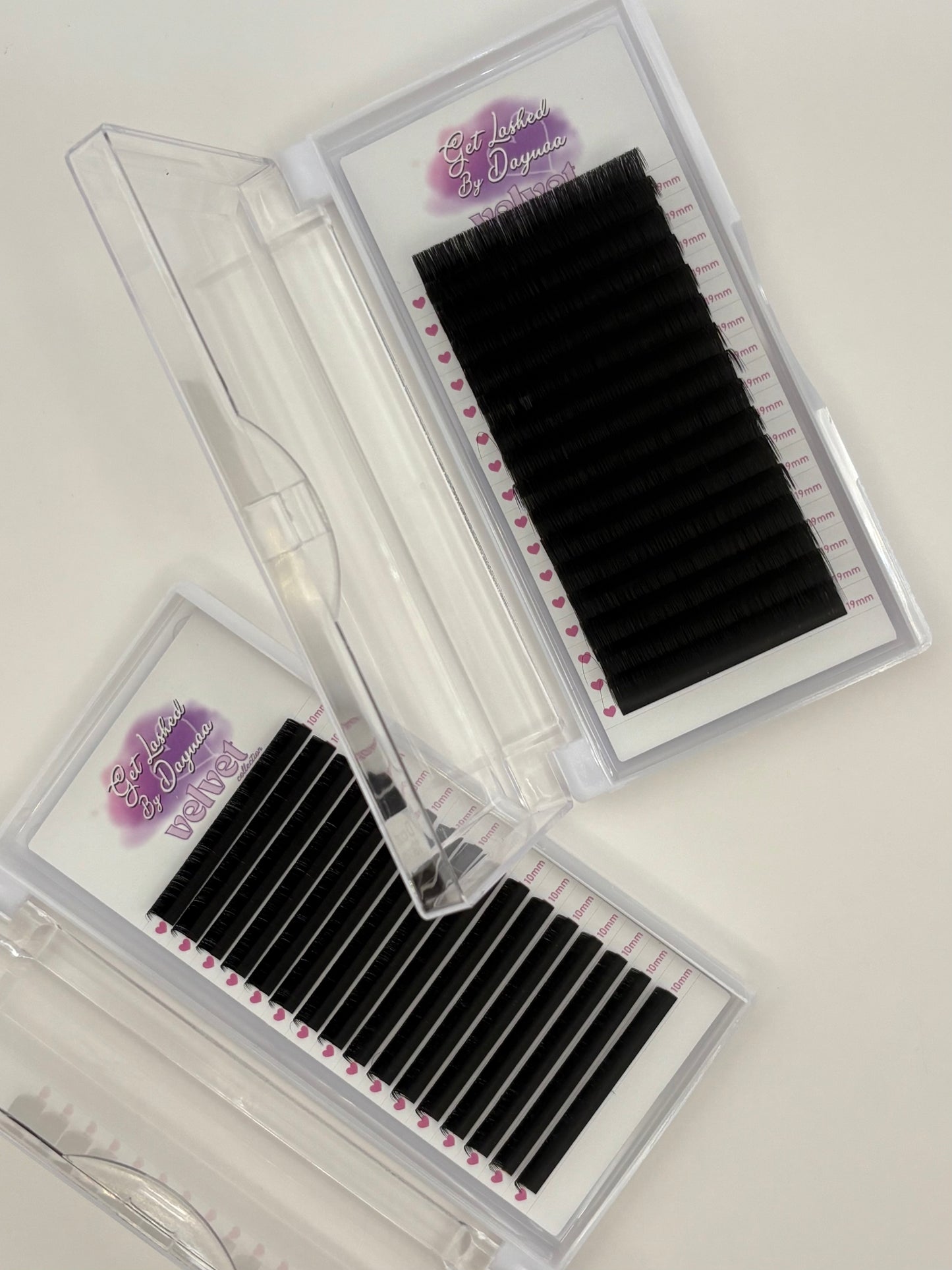 Velvet single length trays